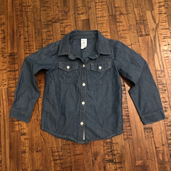 Carter's Other - Carter’s Chambray Button-Front Shirt